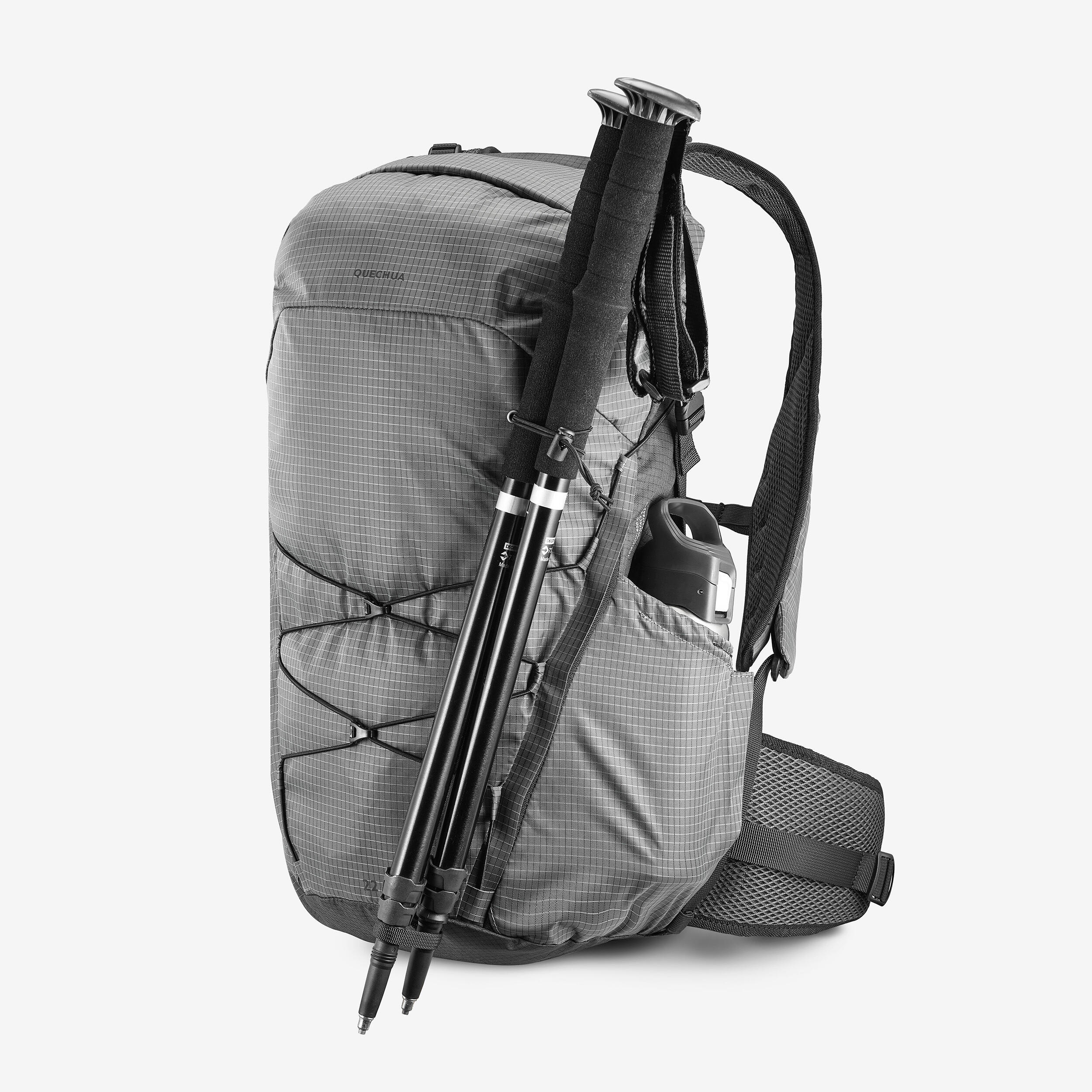 Mochila de montaña y trekking rolltop 22L Quechua MH500 Light 6/11