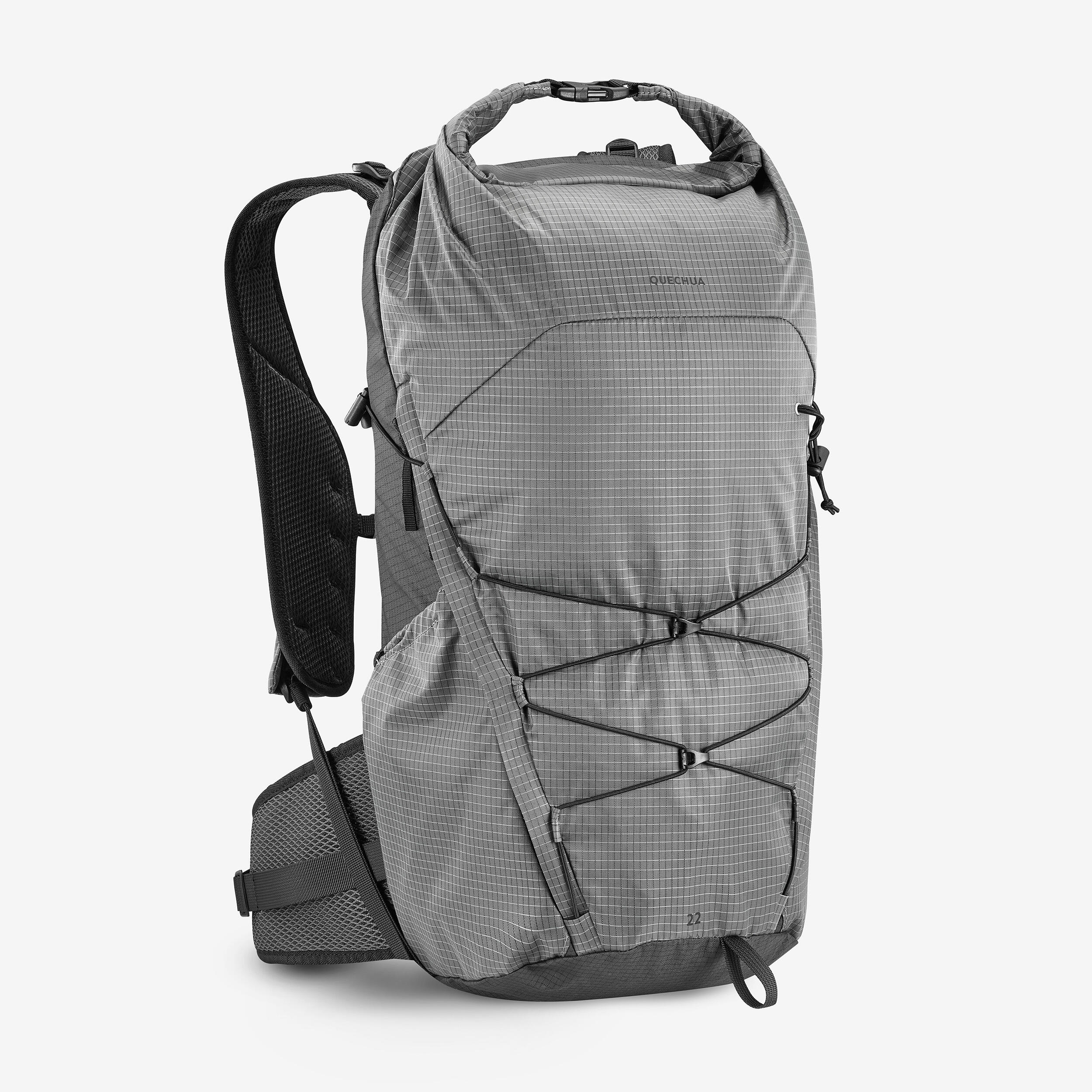 Mochila de montaña y trekking rolltop 22L Quechua MH500 Light 8/11