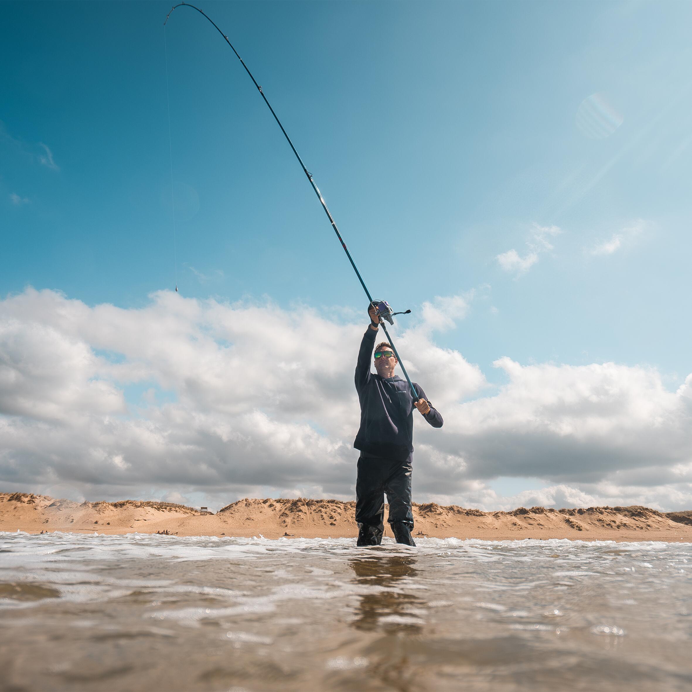 Canne surfcasting pêche en mer symbios 500 450 100-230 gr 10/15