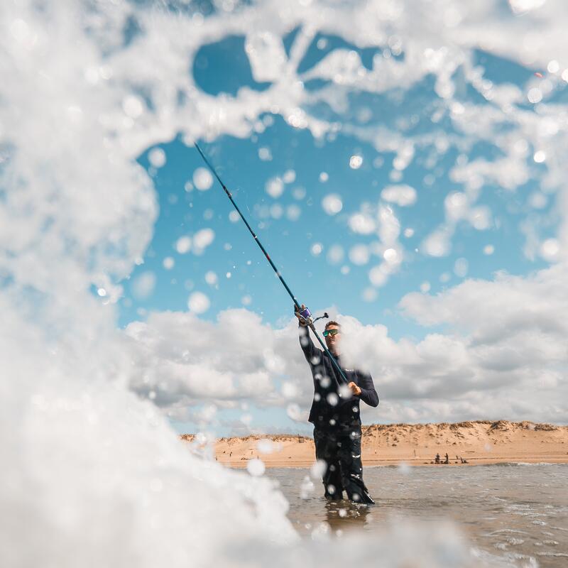 Canne surfcasting pêche en mer SYMBIOS 500 4.20m - 100-200g