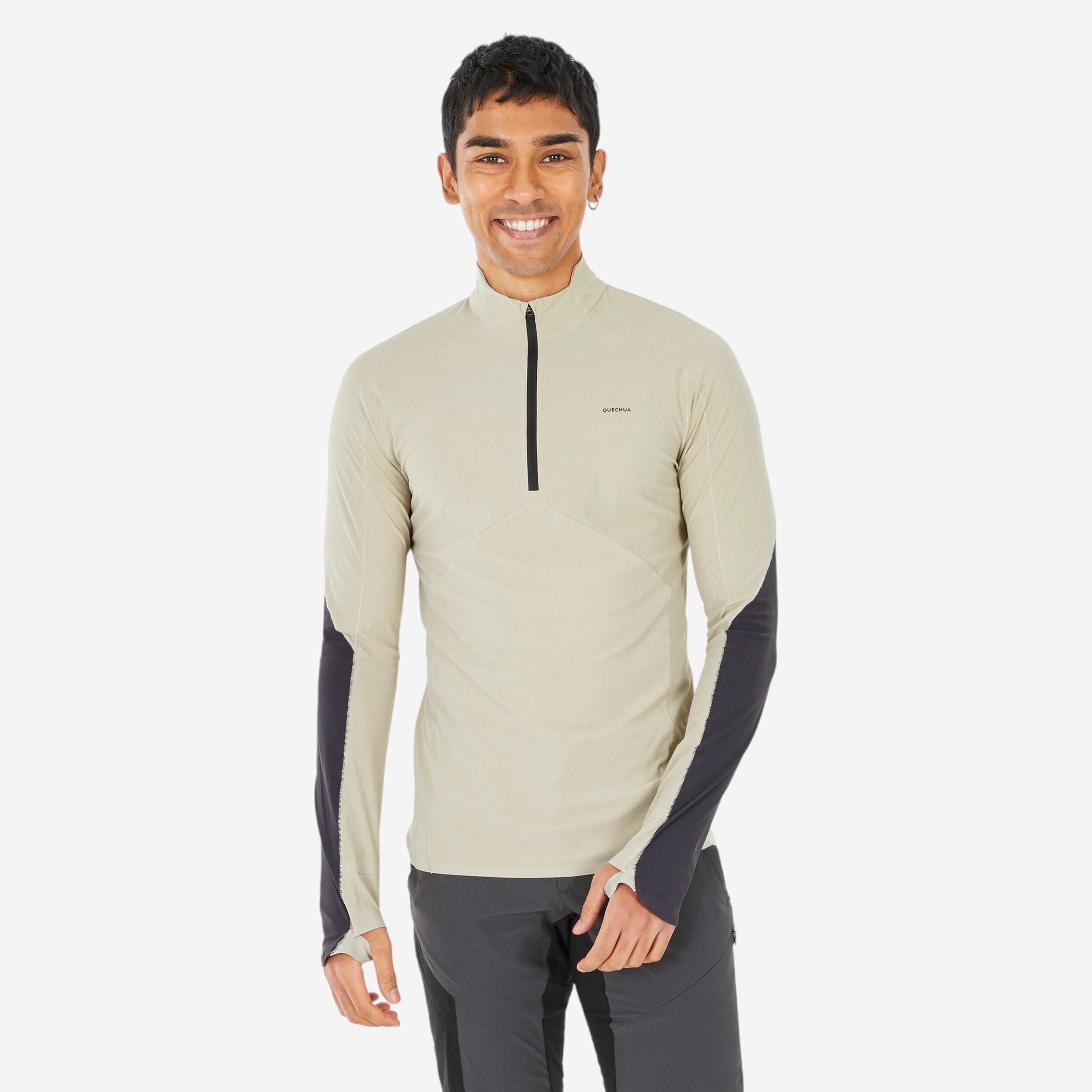 quechua Men's Anti-UV Long-sleeved Hiking T-Shirt - MH500-picture-13
