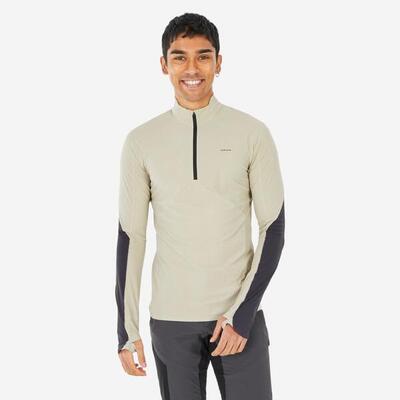 Uv-werend wandelshirt met lange mouwen voor heren mh500