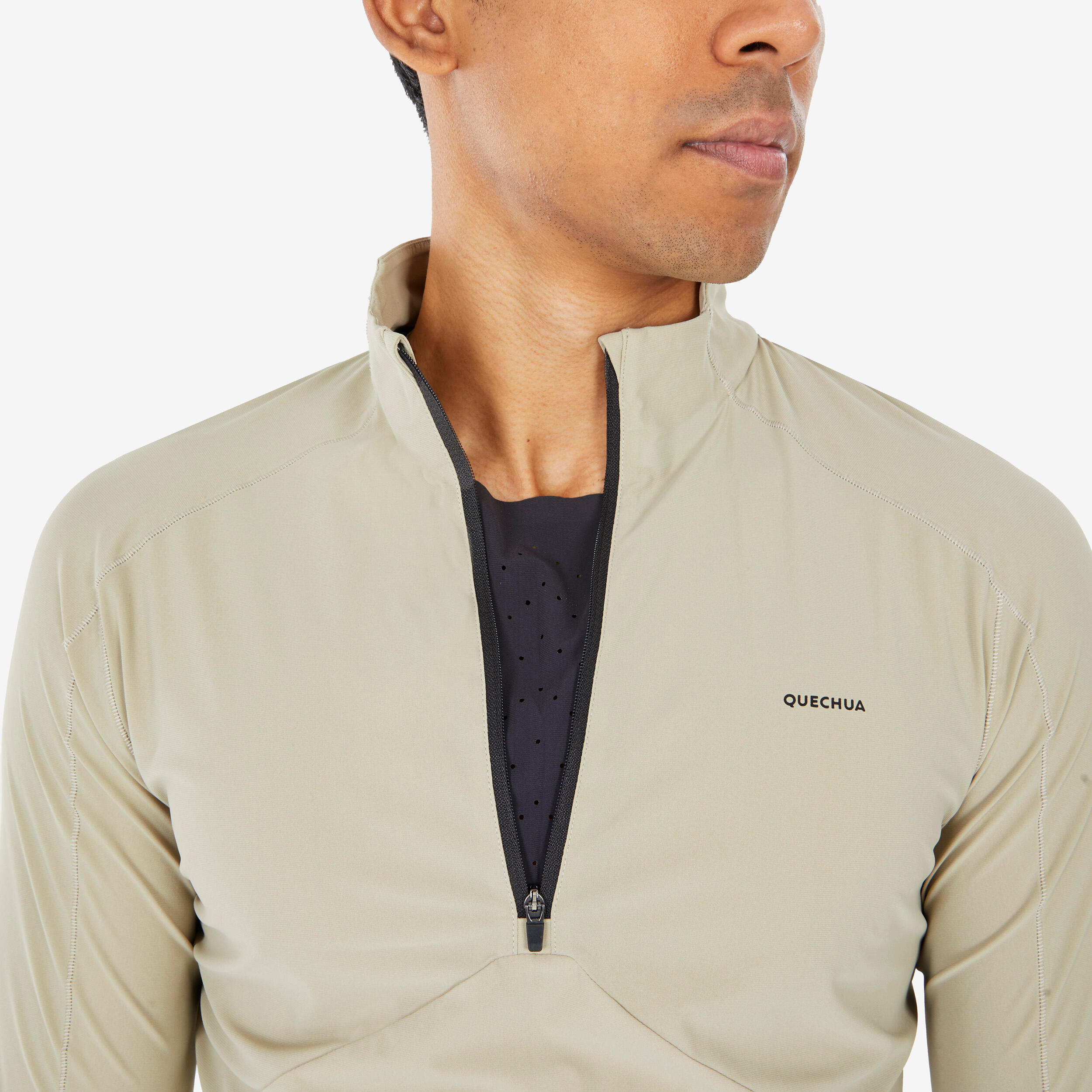 Men's Anti-UV Long-sleeved Hiking T-Shirt - MH500 6/6