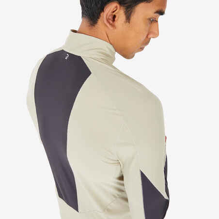 Vyriški ilgarankoviai žygių marškinėliai „MH500“ su apsauga nuo UV