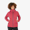 Wanderjacke Damen wasserdicht Bergwandern - MH500 rosarot 