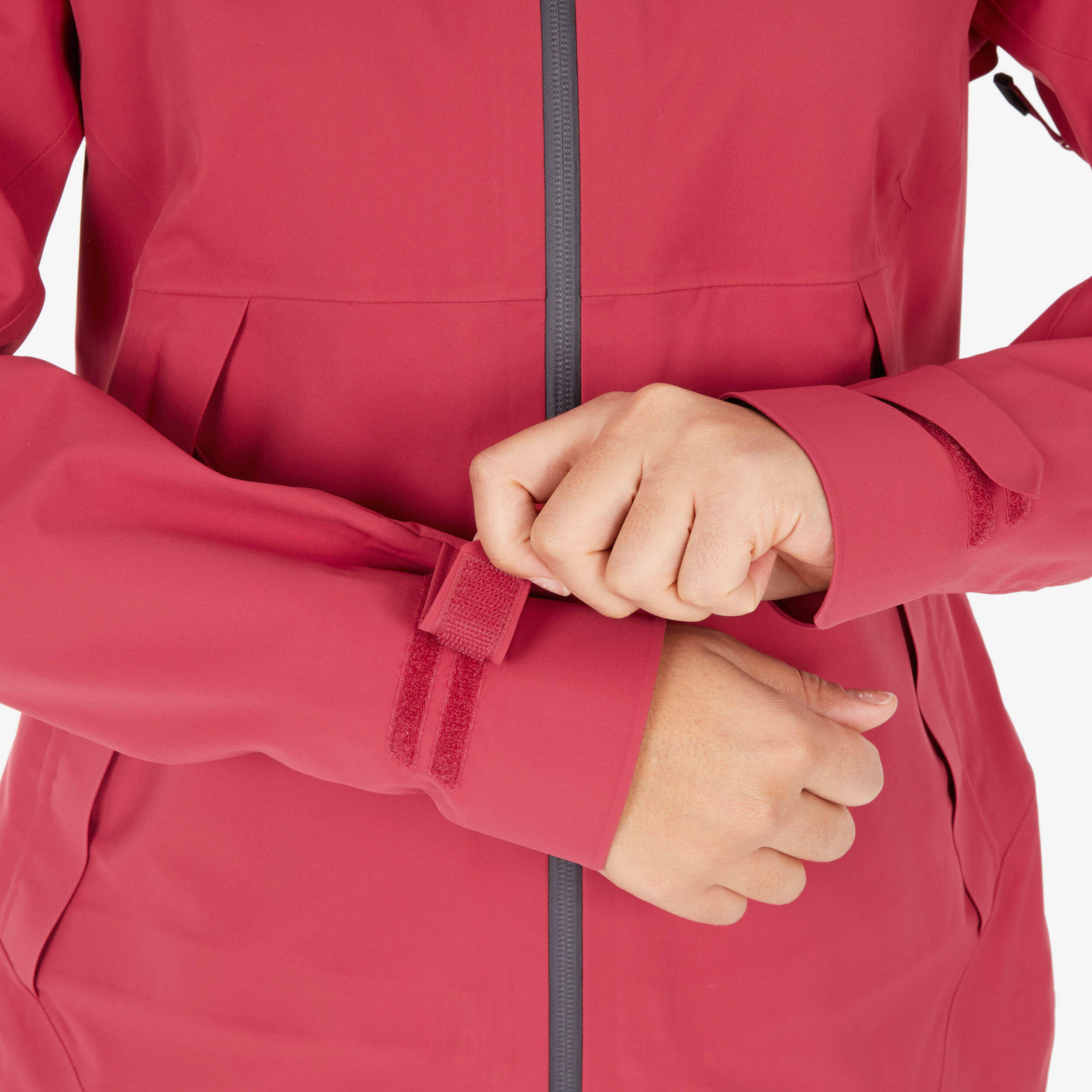 Women’s waterproof hiking jacket, MH500 -  5