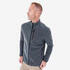 Men’s mountain hiking fleece jacket, MH500 Full Zip - Grey