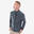 Fleecejacke Herren Wandern - MH 500 grau