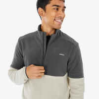 Men's Hiking Fleece MH 500 - Beige
