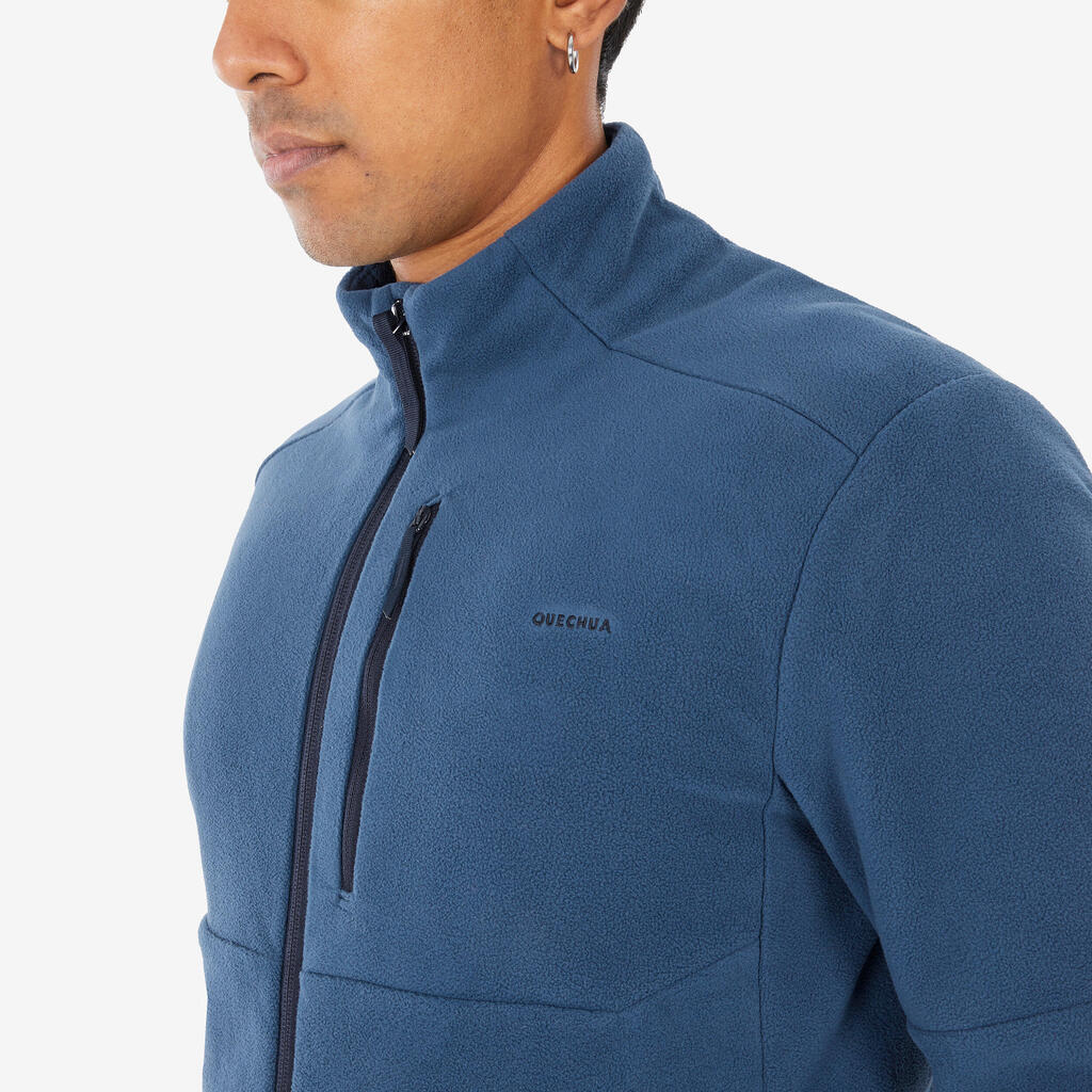 Vyriškas žygių fliso džemperis „MH 500“, pilkas