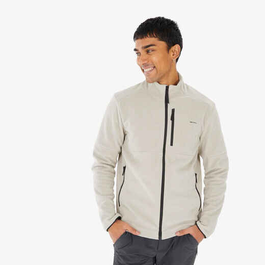 
      VESTE POLAIRE RANDONNEE MH 500 HOMME BEIGE
  