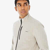 MEN'S HIKING FLEECE MH 500 - BEIGE
