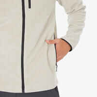 MEN'S HIKING FLEECE MH 500 - BEIGE