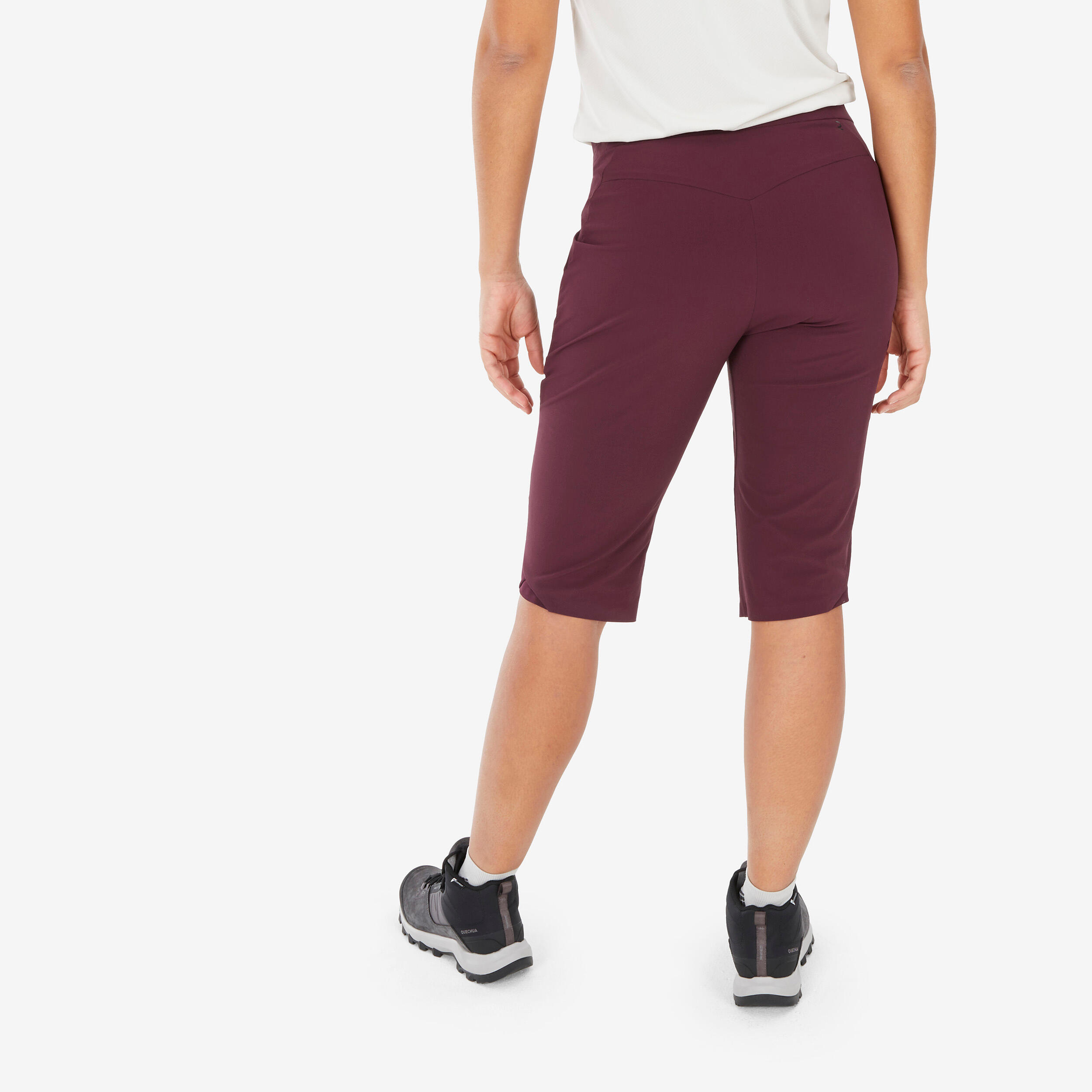 Women's mountain hiking breeches - MH500