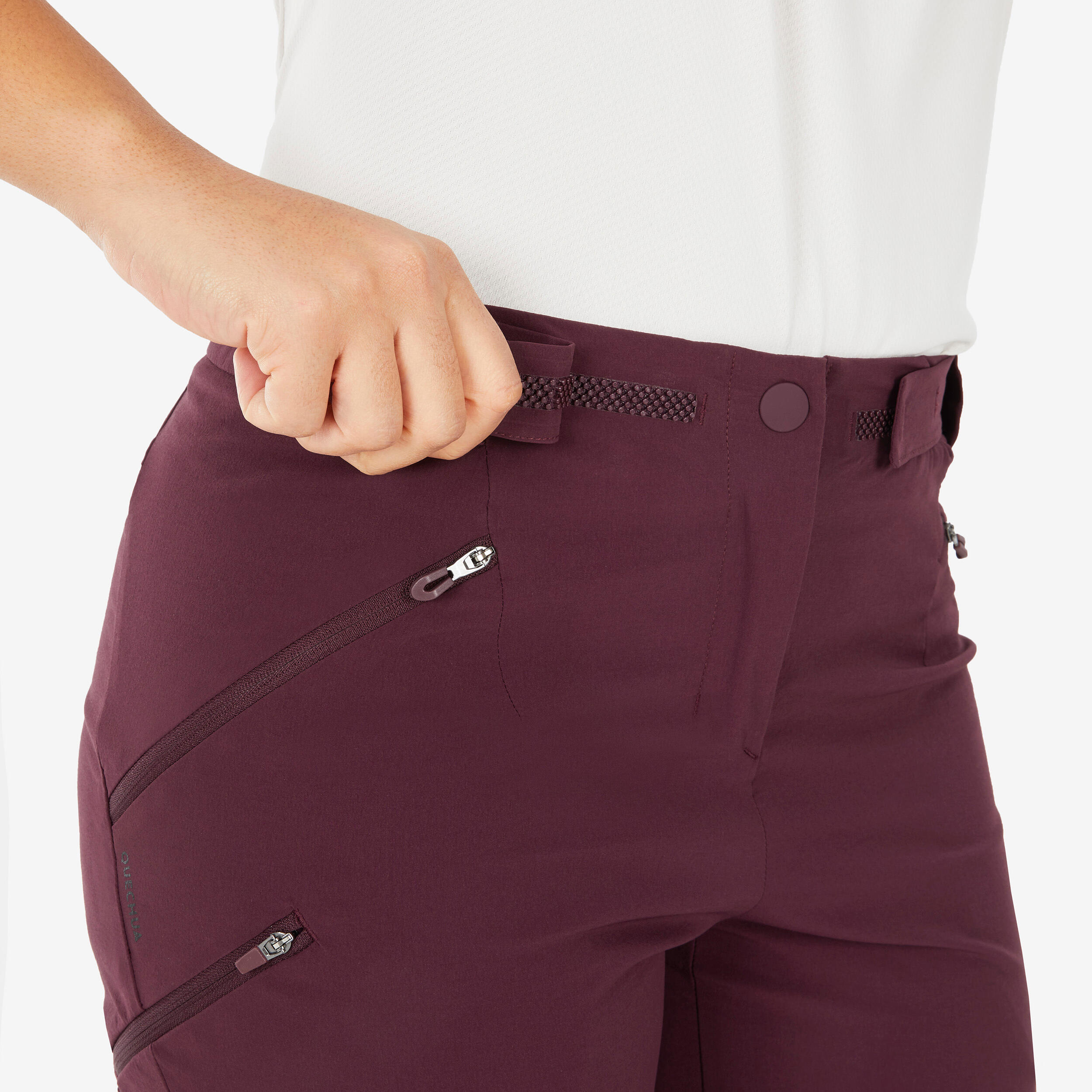 Women's hiking trousers - MH500 4/5