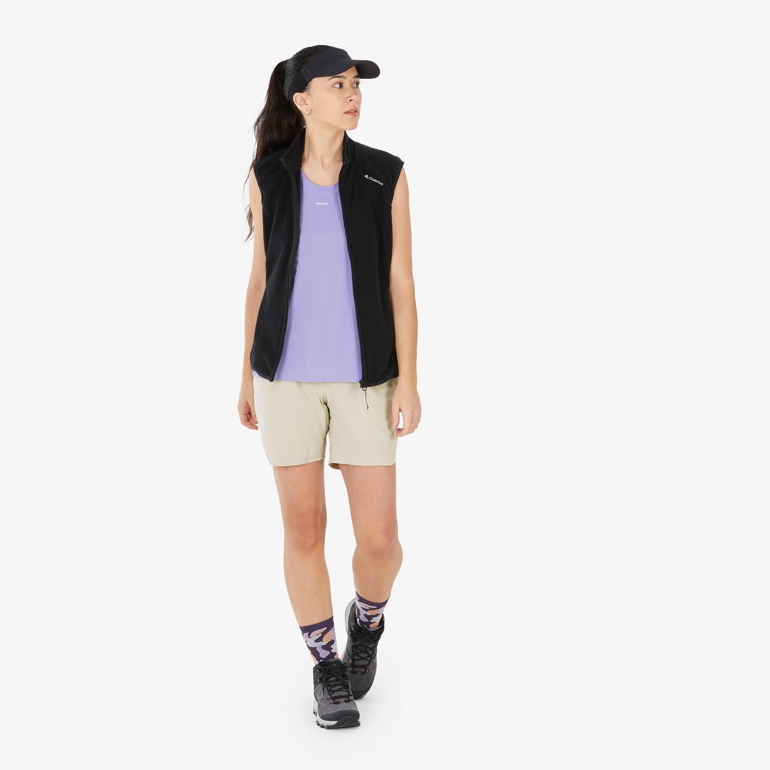 Women Dry Fit Ultra-Light Tank Top Lavender Purple - NH500