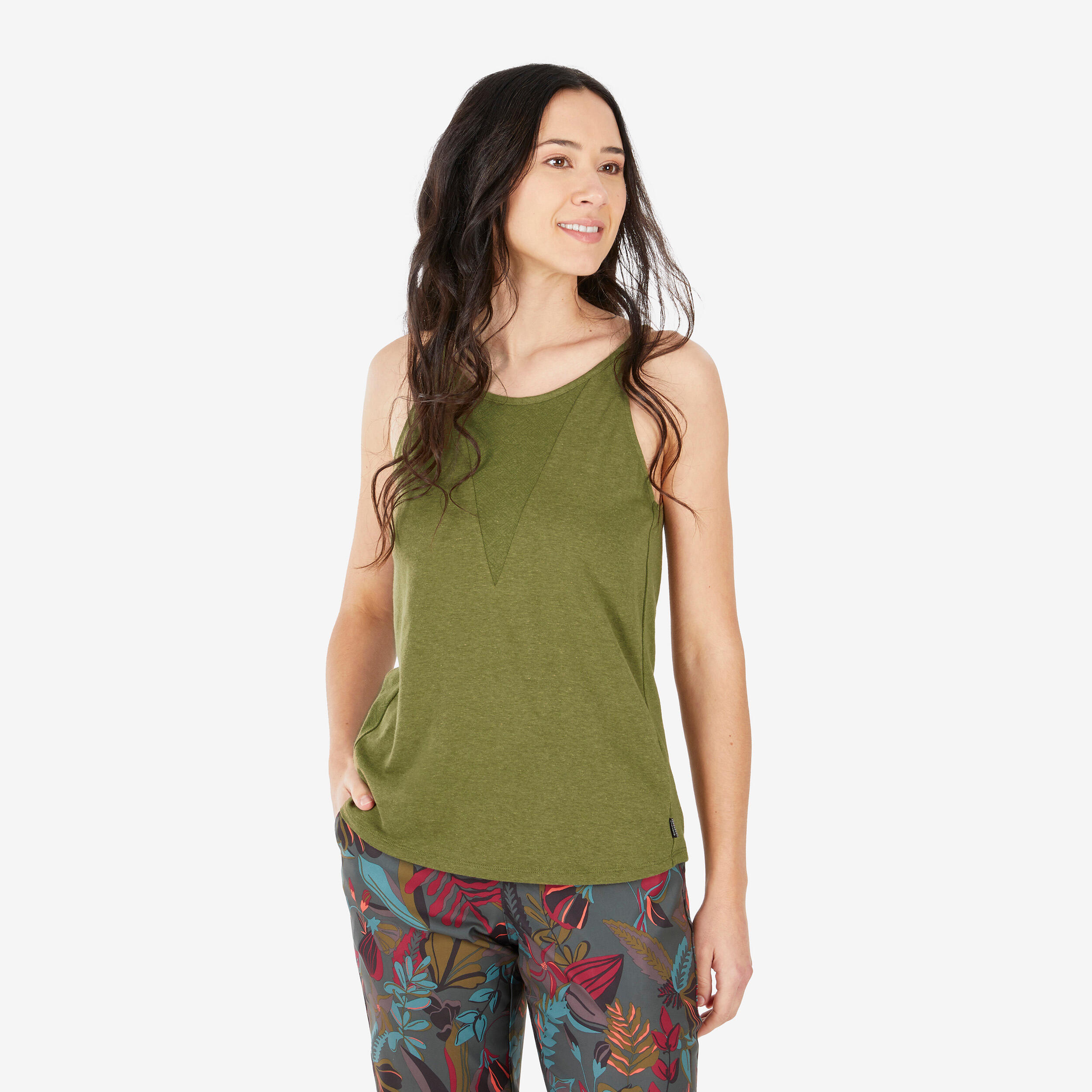 Hiking tank top - NH500 - Women