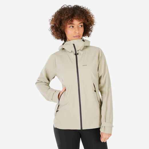 QUECHUA PARKA IMPERMEABLE SENDERISMO MUJER MH500