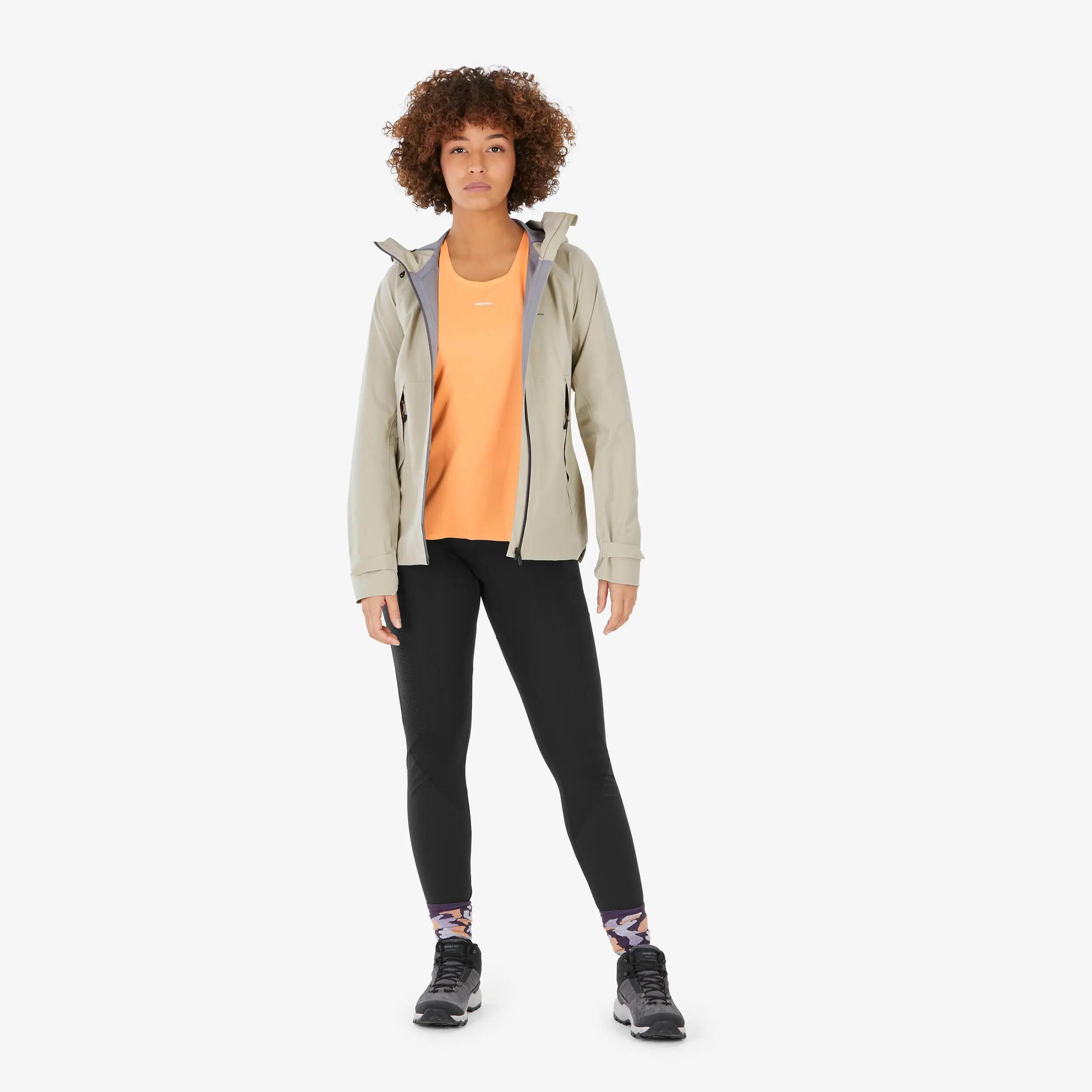 Women’s Waterproof Hiking Jacket, MH 500 5/12