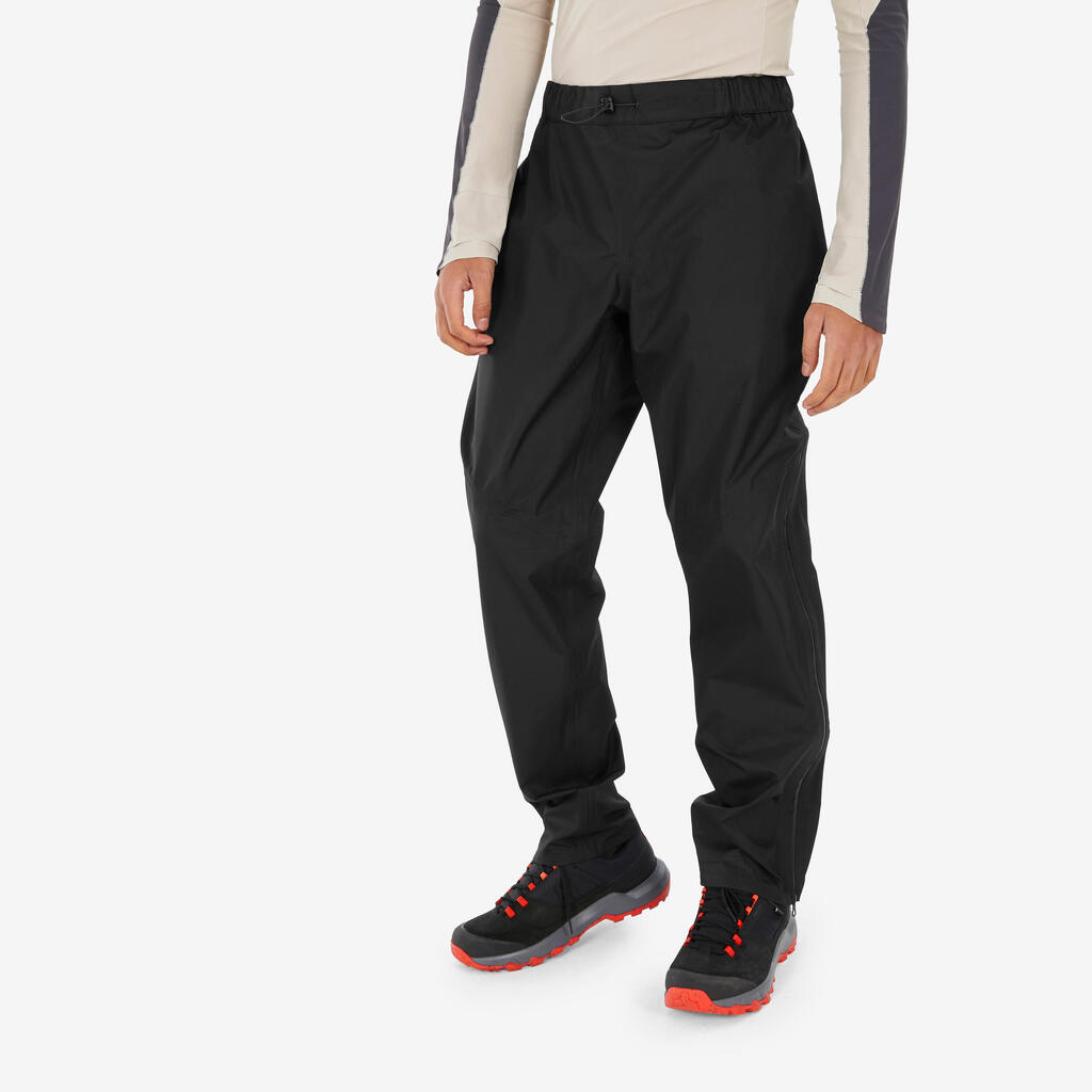 Men's Hiking Lightweight Waterproof Overtrousers MH500