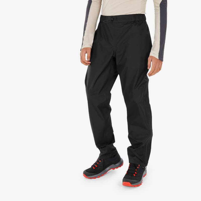 Sobrepantalón impermeable de senderismo para Hombre Quechua MH500 negro -  Decathlon