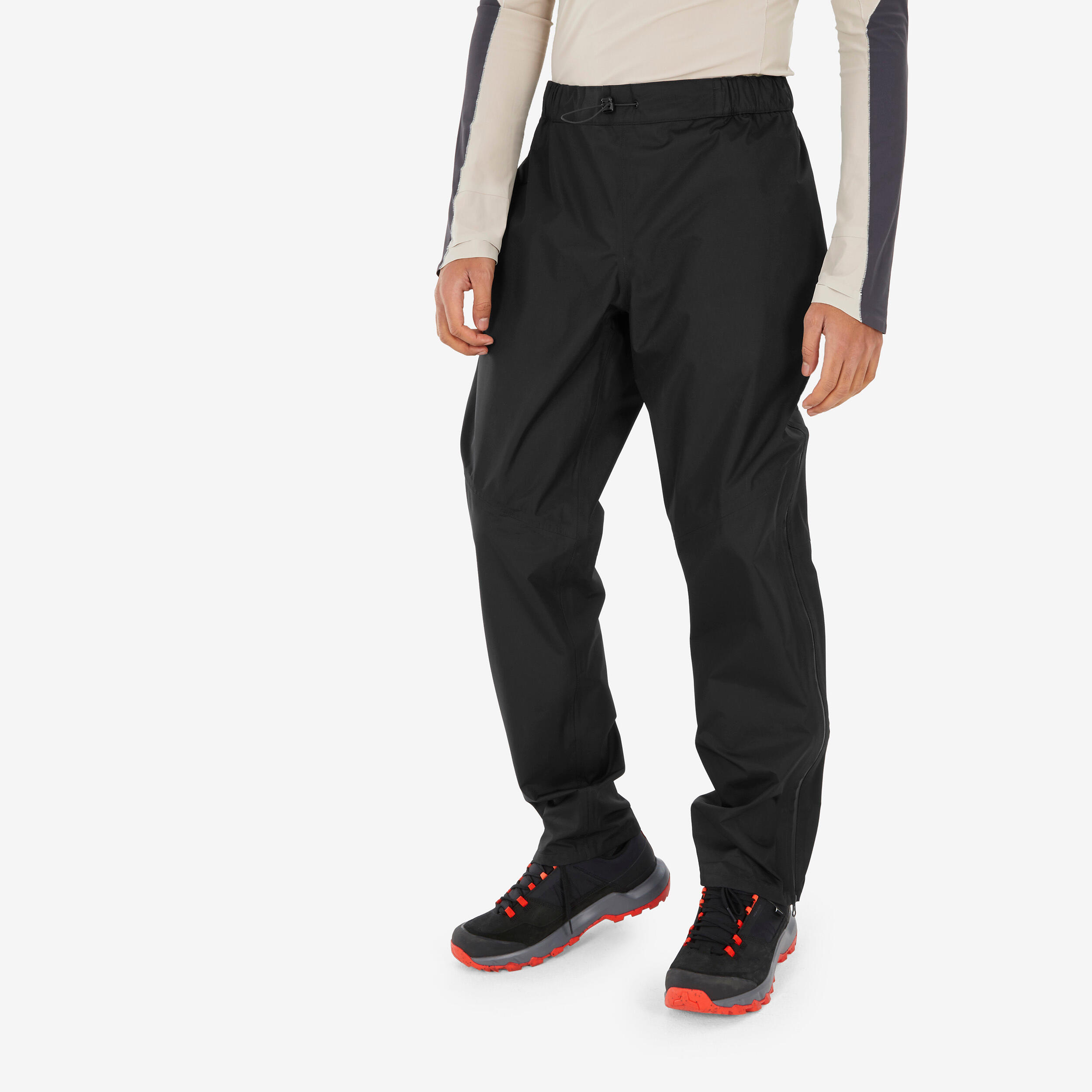 Men’s Hiking Rain Pants – MH 500 Black - QUECHUA