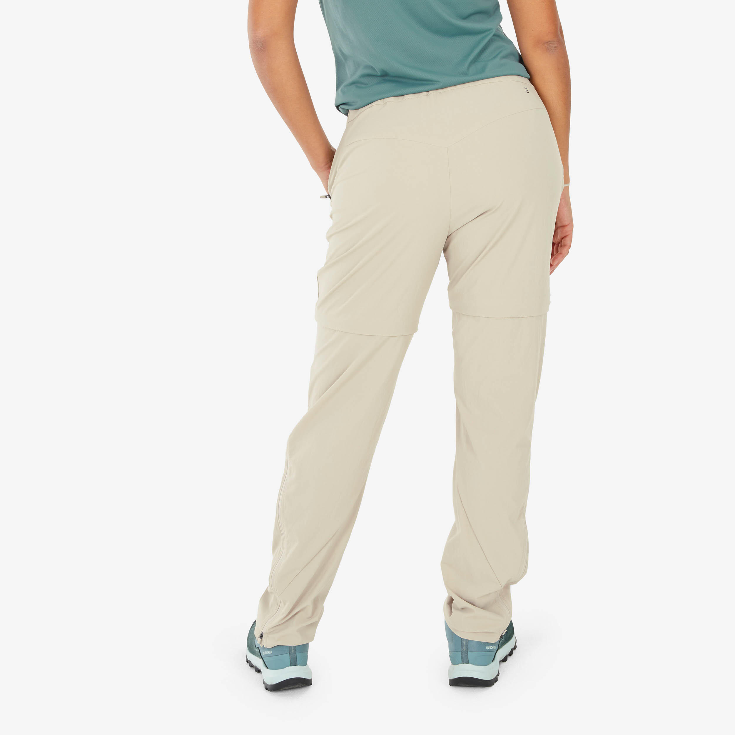 Women’s Convertible Hiking Pants, MH 500 4/8