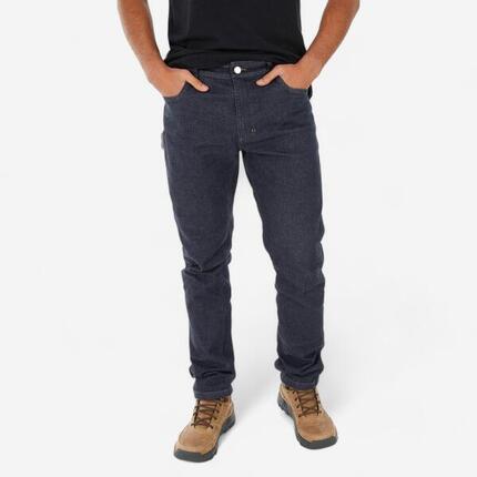 Pantalon de randonnée homme, NH500 Jeans bleu
