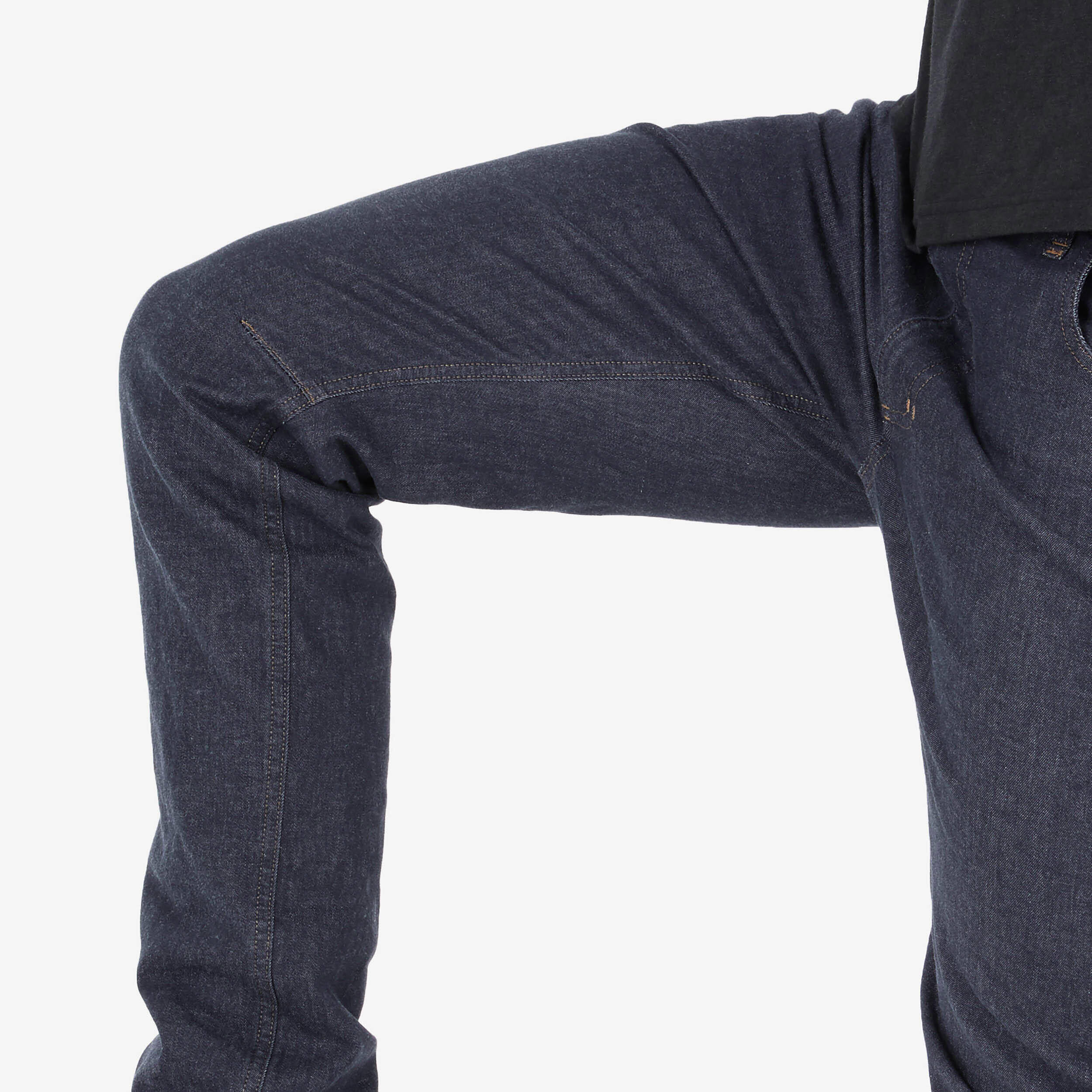 Men’s hiking trousers, NH500 Jeans - Blue -  5