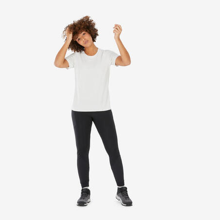 Футболка жіноча MH500 для гірського туризму бежева