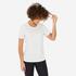 Women Dry Fit Activewear Light T-Shirt Beige  - MH500