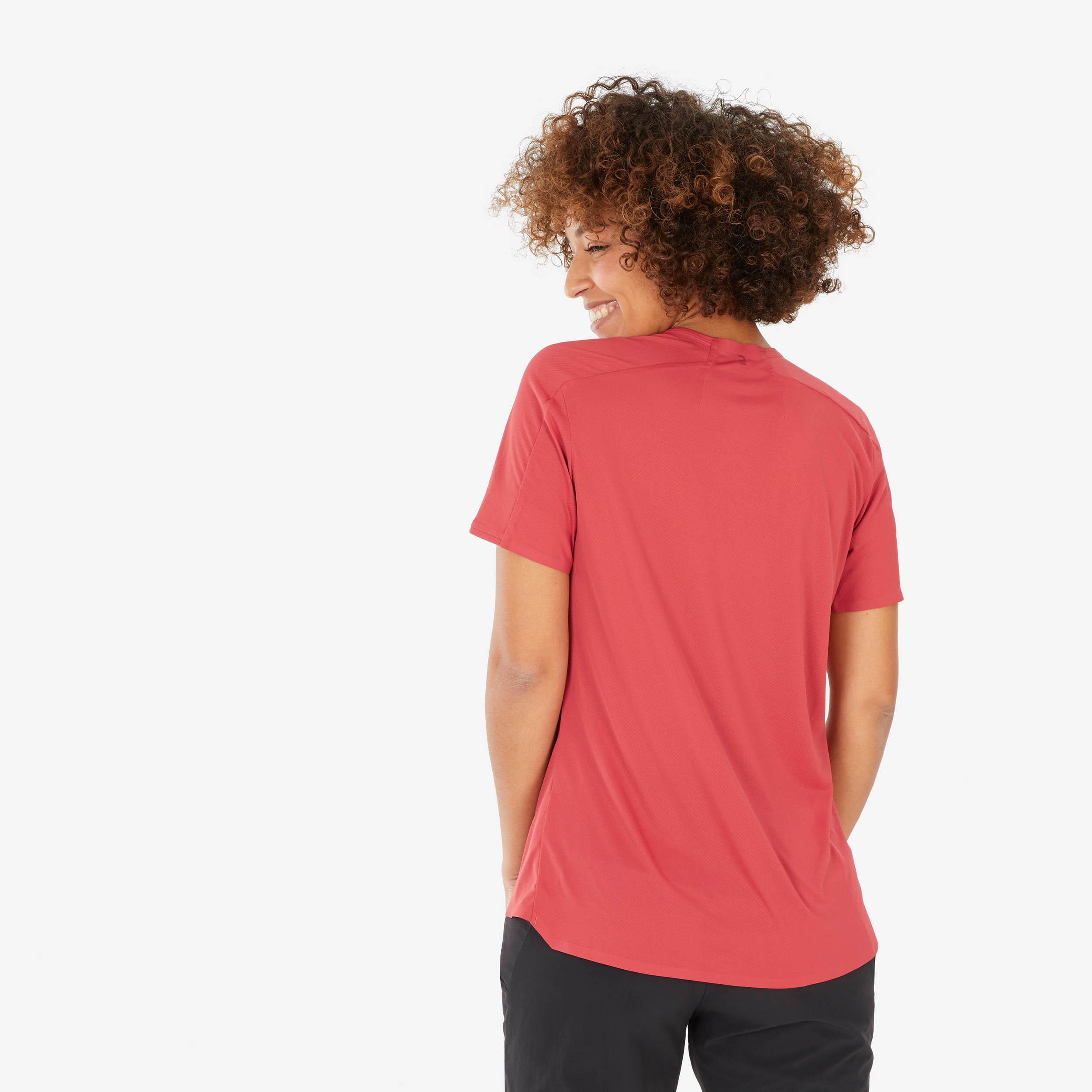 Women's Short-sleeved Hiking T-Shirt MH500 4/4