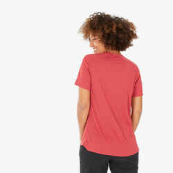 Women's Short-sleeved Hiking T-Shirt MH500