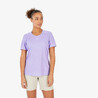 Women Dry Fit Activewear Light T-Shirt Lavender Purple  - MH500