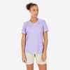 Wandershirt Damen kurzarm - MH500 violett