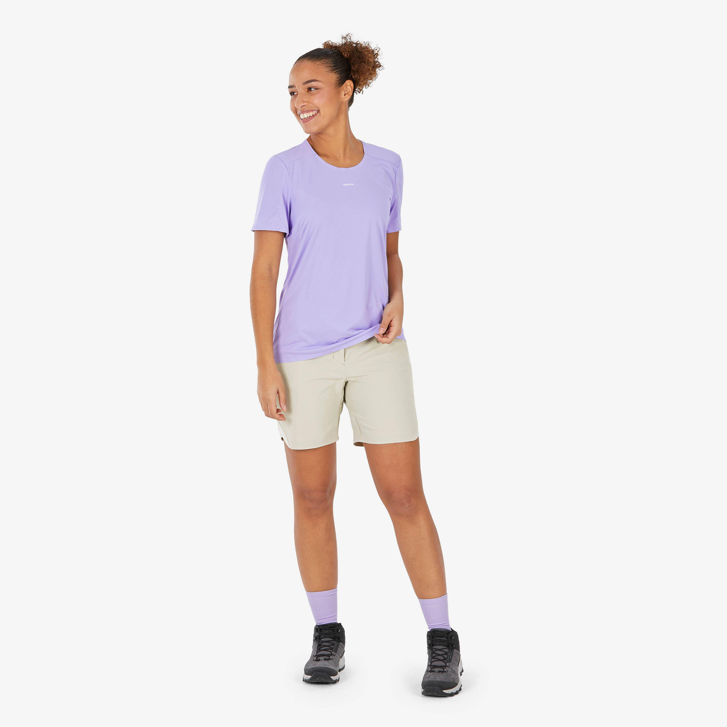 Women's hiking shorts - MH500 -  2