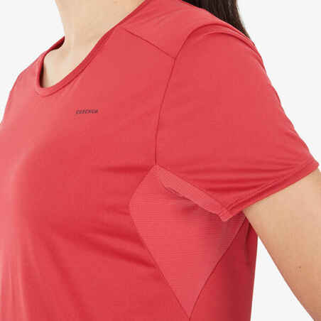 Women’s Mountain Walking Short-Sleeved T-Shirt MH100