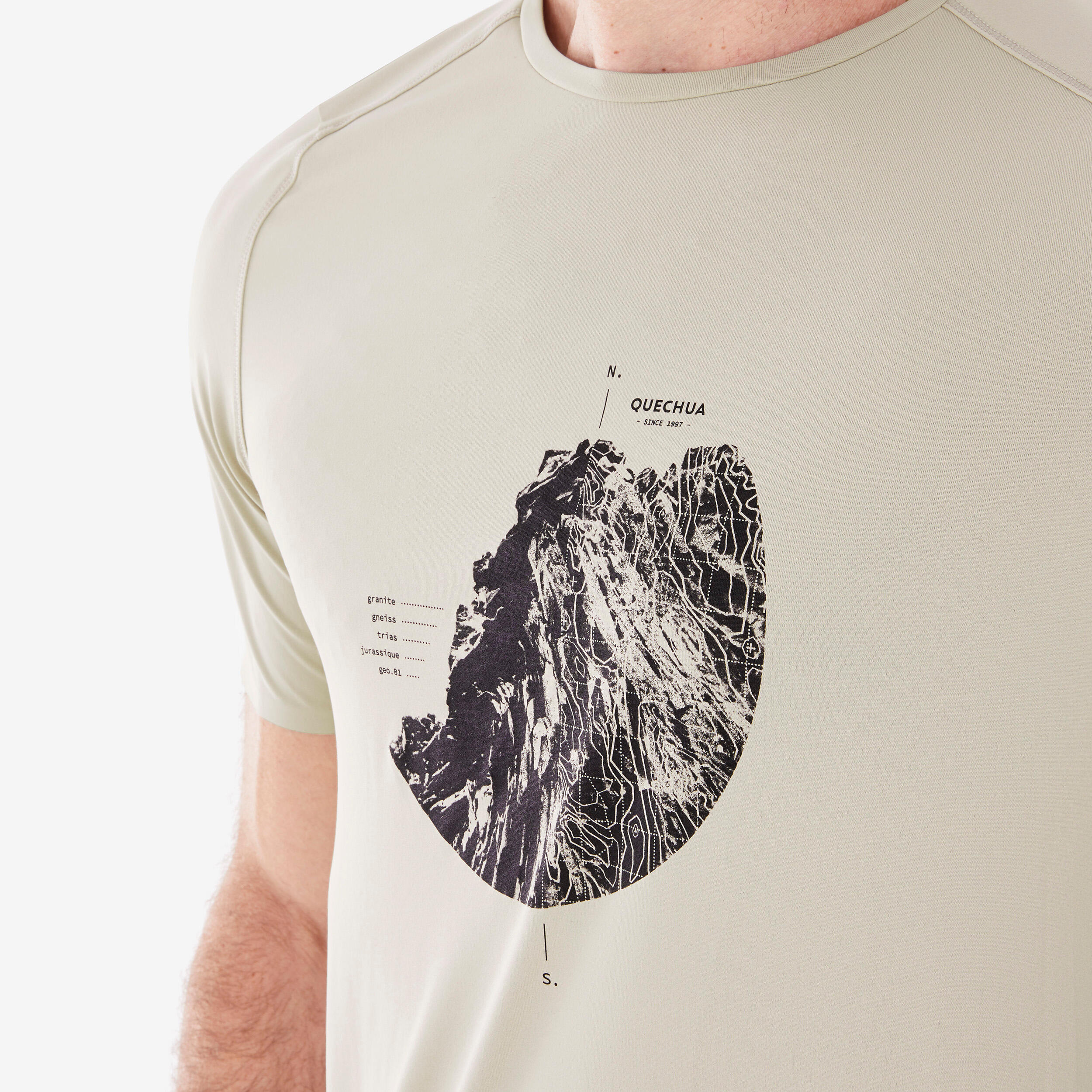 Men’s Hiking T-Shirt - MH 500 - QUECHUA