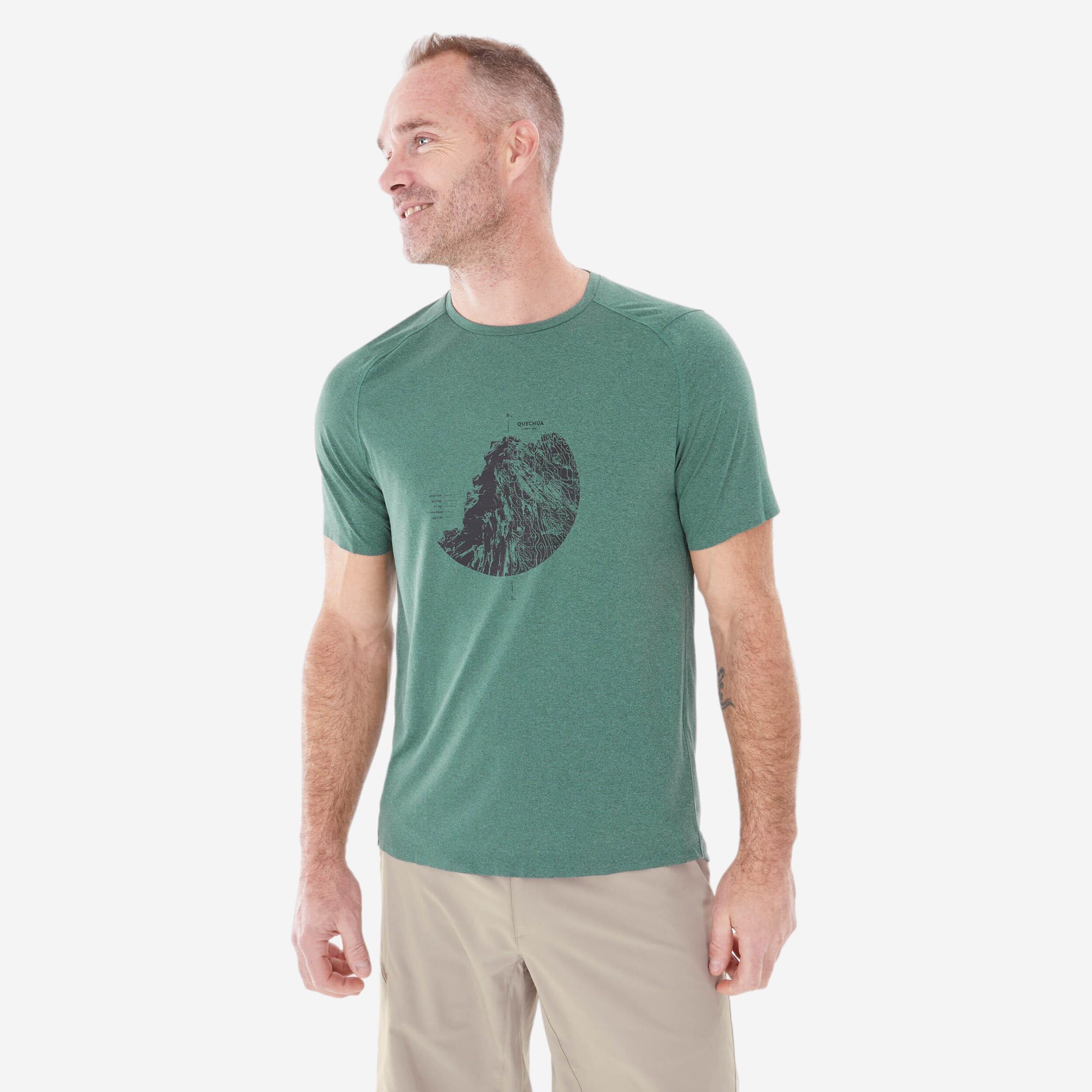 QUECHUA Wandel T-shirt heren MH500