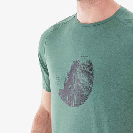 Men's MH500 short-sleeved hiking t-shirt