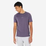 Men Dry Fit Activewear Light T-Shirt Purple - MH500