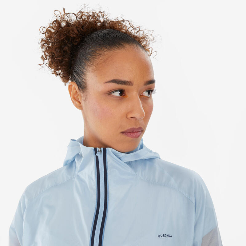 Veste légère de randonnée coupe vent - MH900 - femme