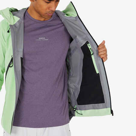 Men's Lightweight Waterproof Hiking Jacket - MH500