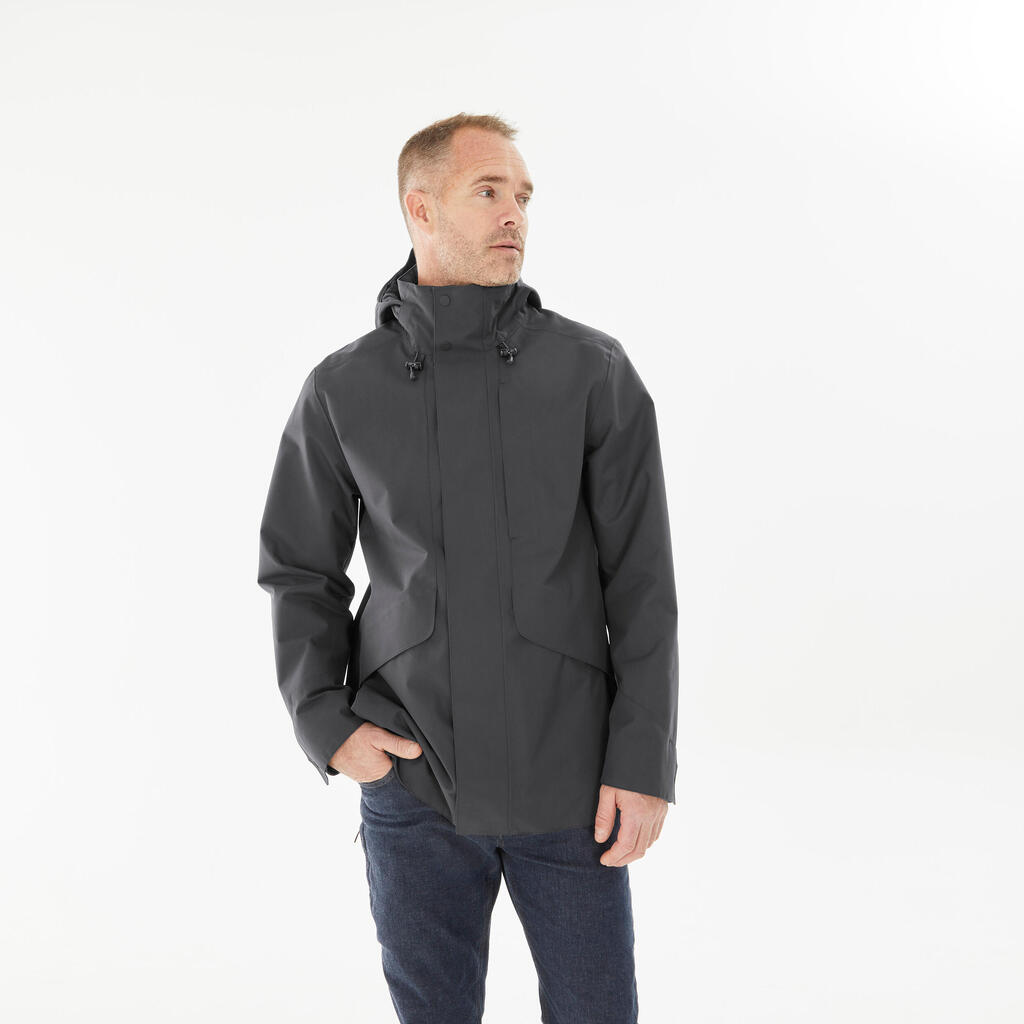 Men's Hiking Waterproof Jacket NH550 WP