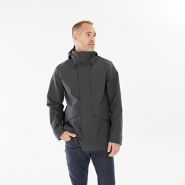 Veste imperméable de randonnée - NH550 Imper - Homme - Noir