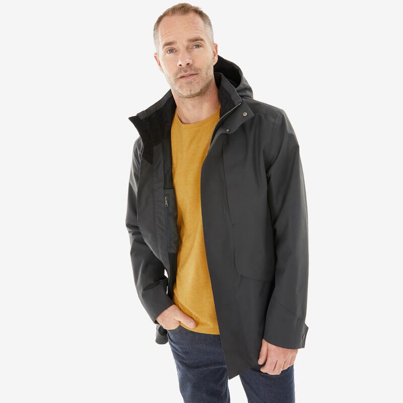 Veste imperméable de randonnée - NH550 Imper - Homme