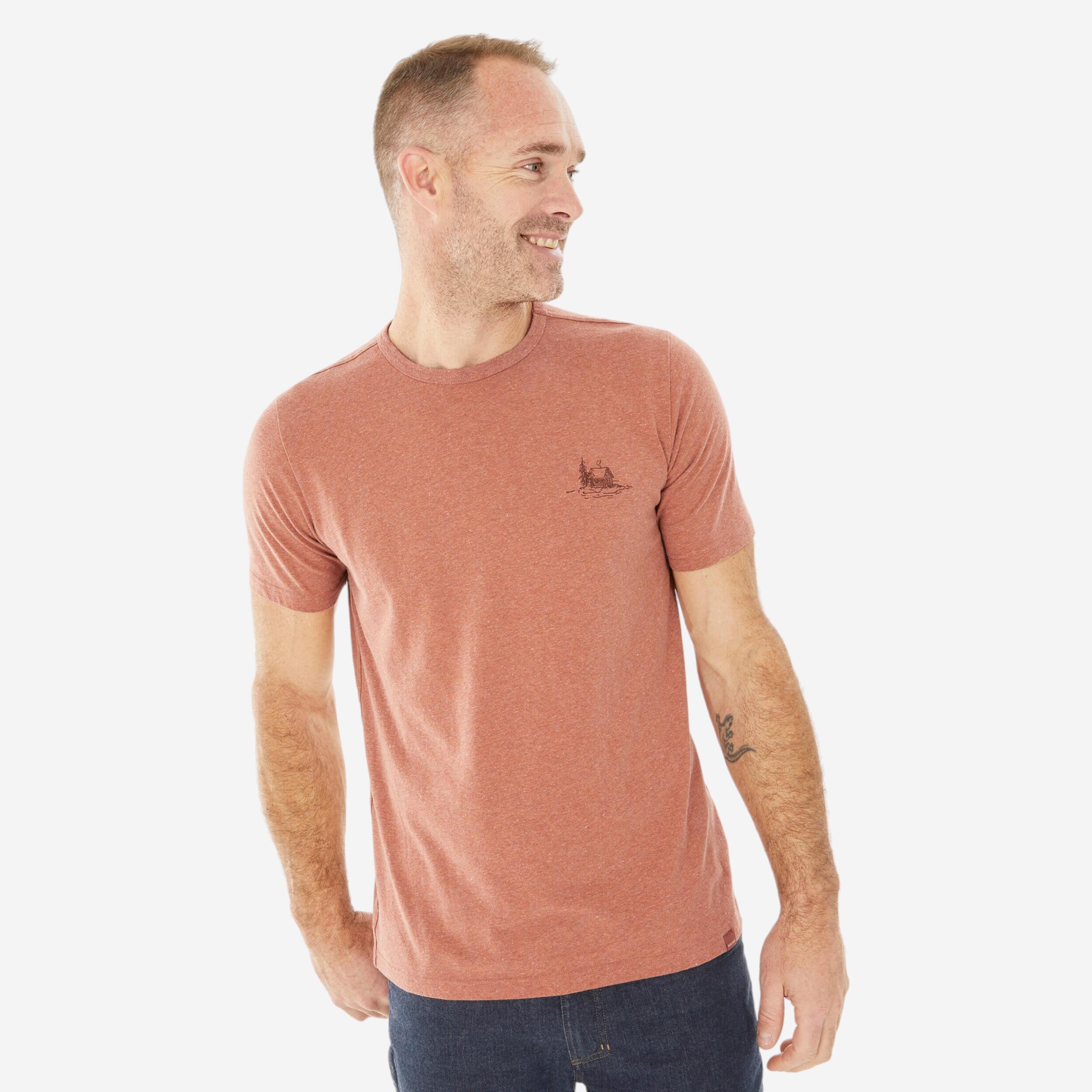 M T SHIRT NH100 BROWN