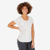 Women Half Sleeve Cotton T-Shirt White - NH500