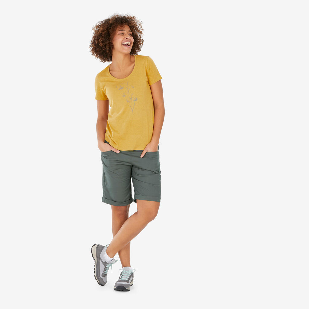 W NH500 Bermuda Shorts - Golden Olive Green