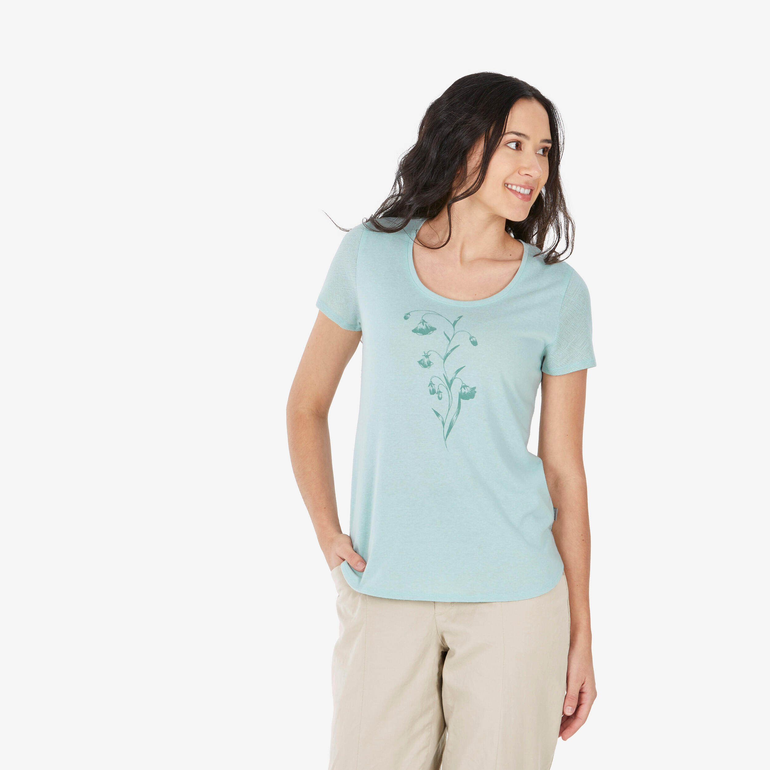 Hiking T-shirt - NH500 - Women